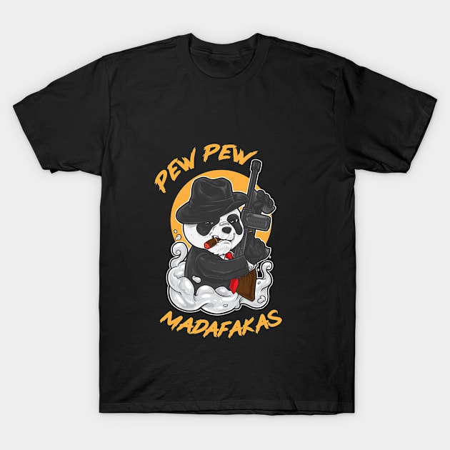 pew pew pew madafakas T-Shirt by kevenwal